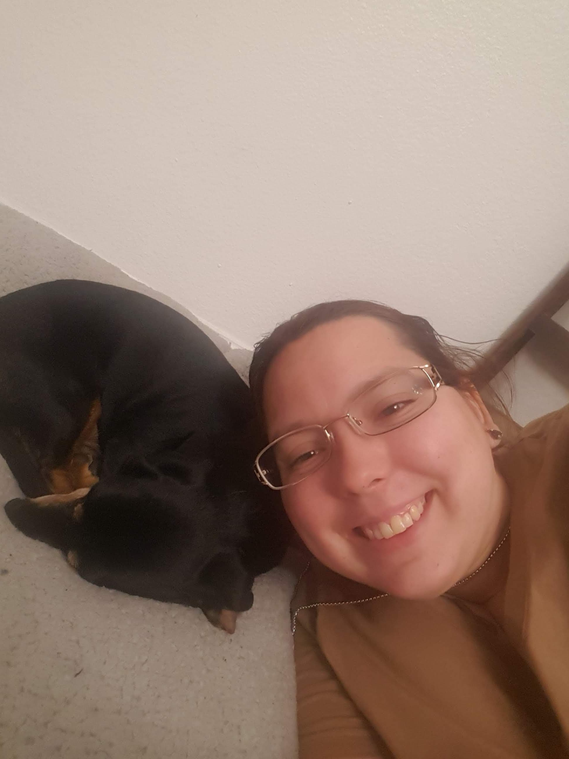 Anubis, back home in Arizona