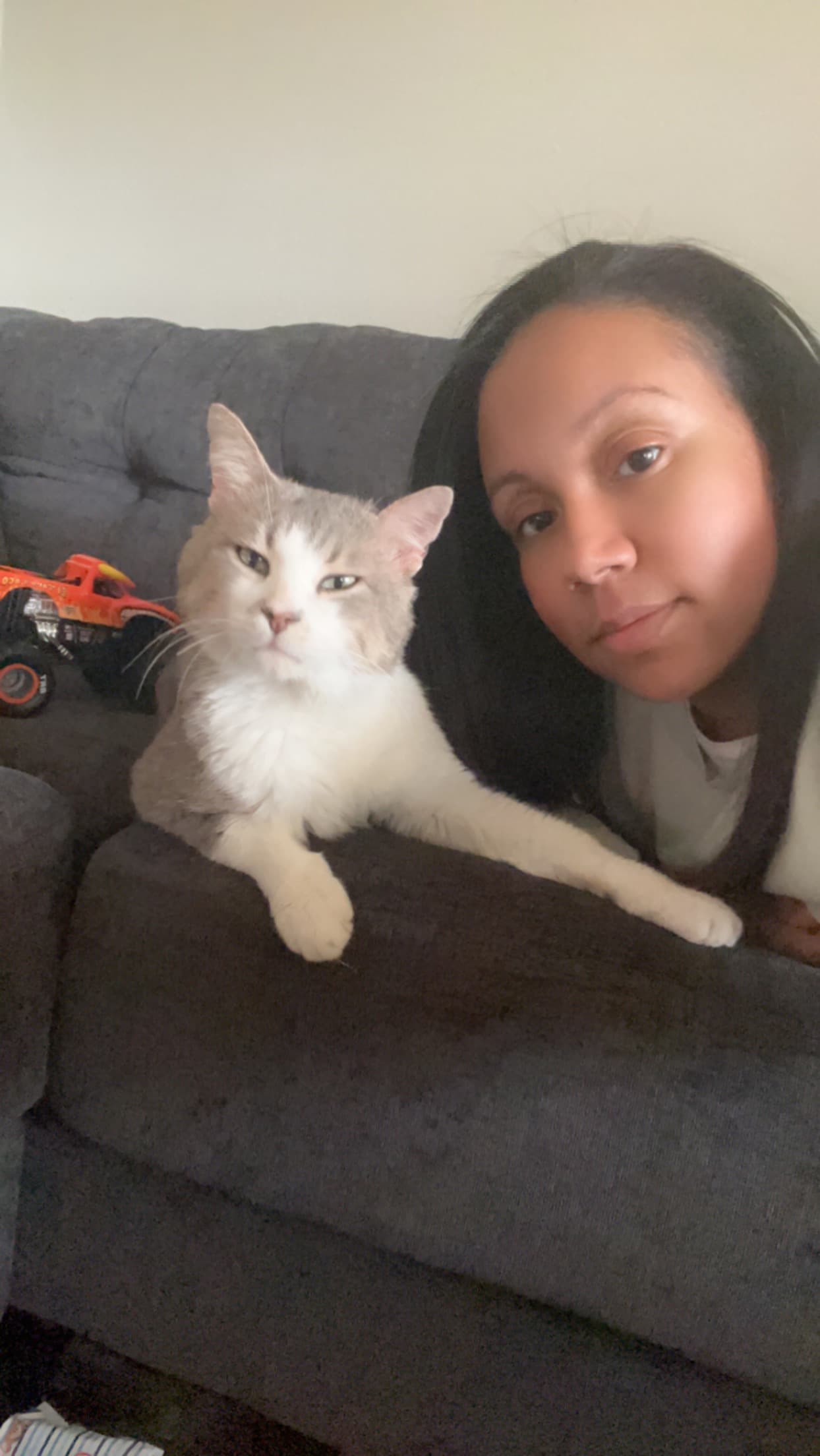 Roosha, back home in Illinois