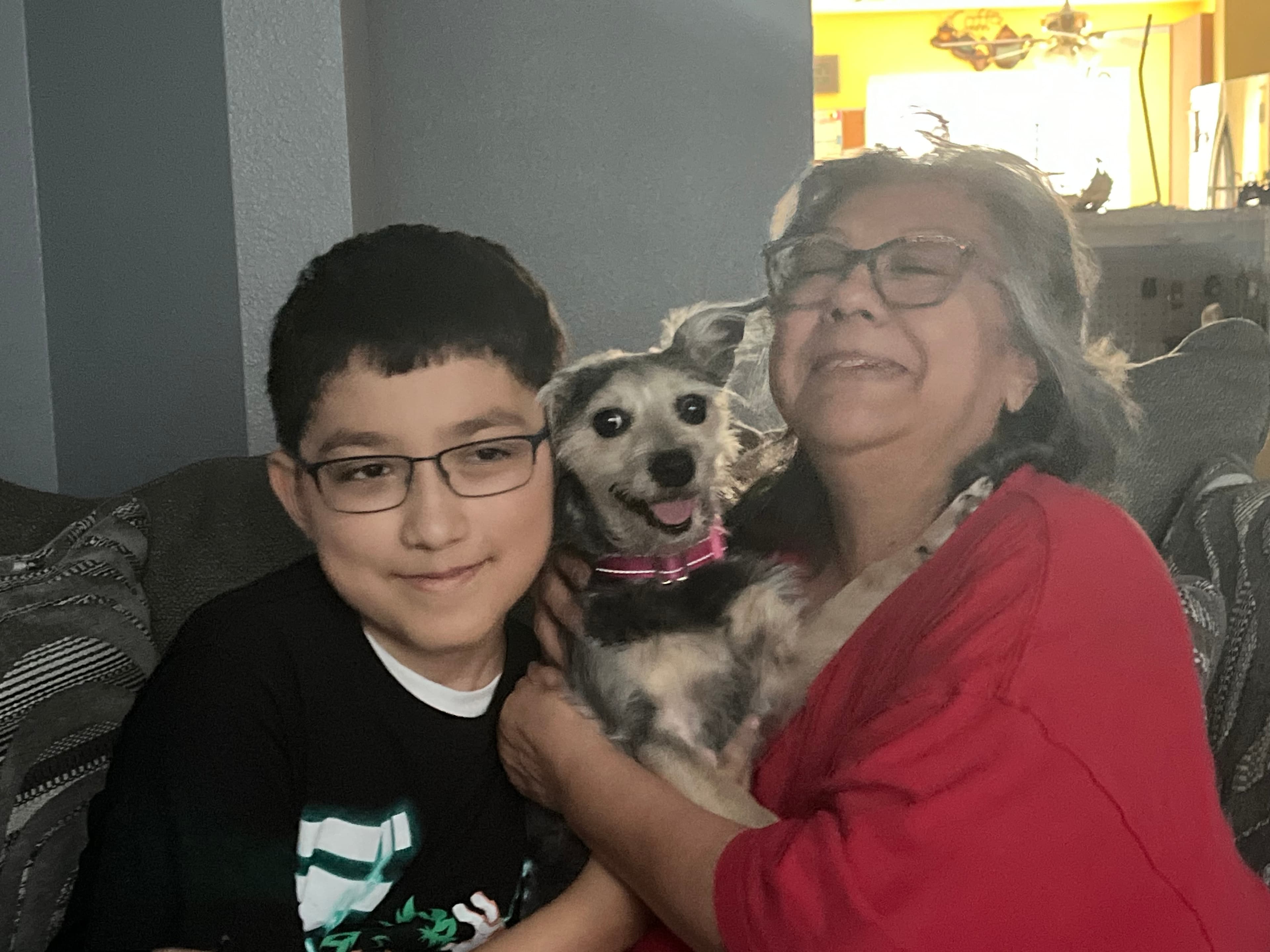 Harley, back home in Texas
