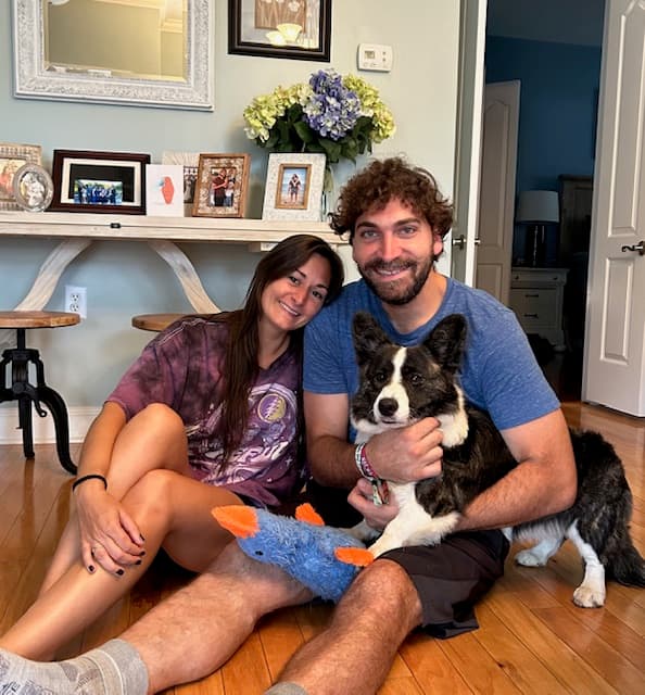 Benny, back home in North Carolina