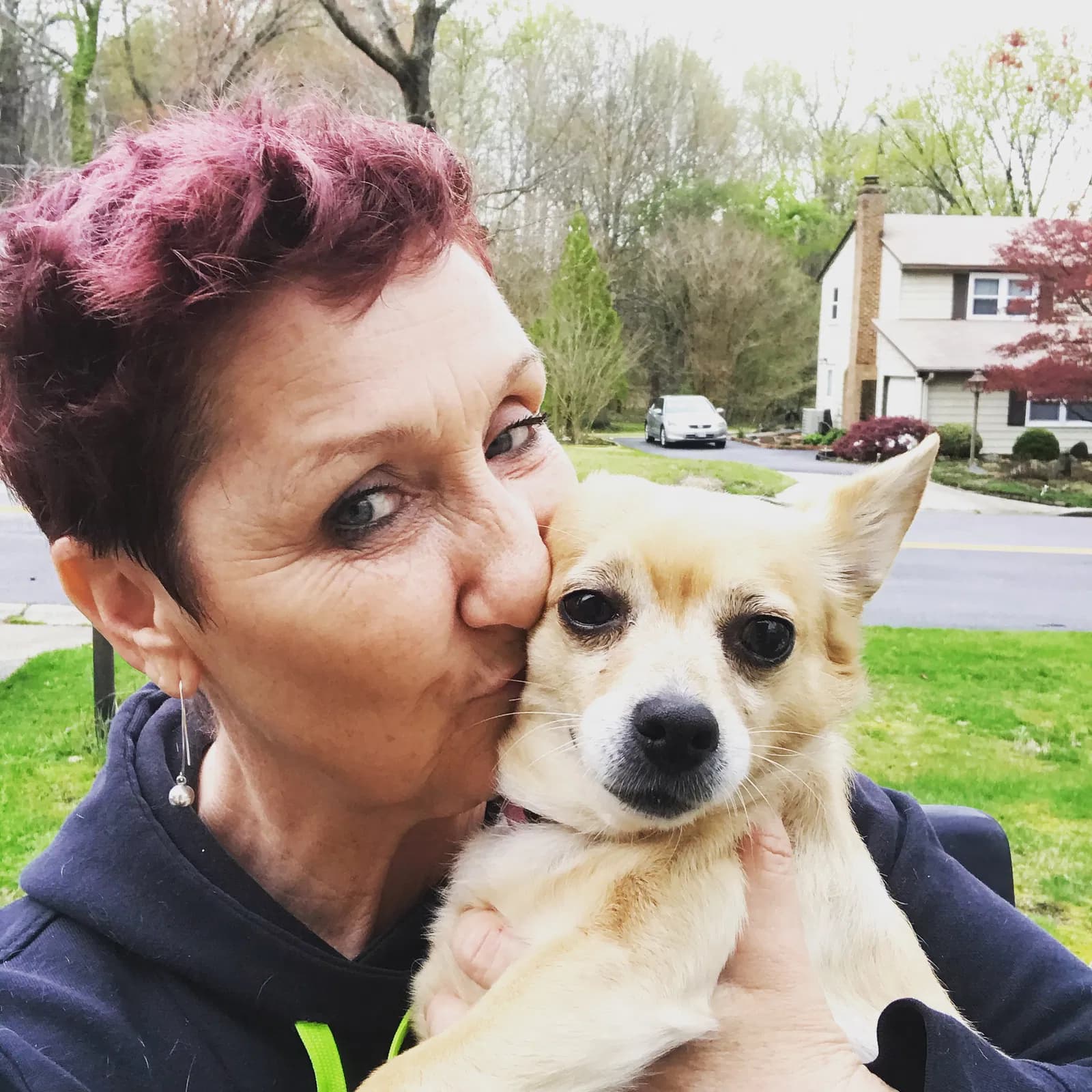Dakota, back home in Maryland