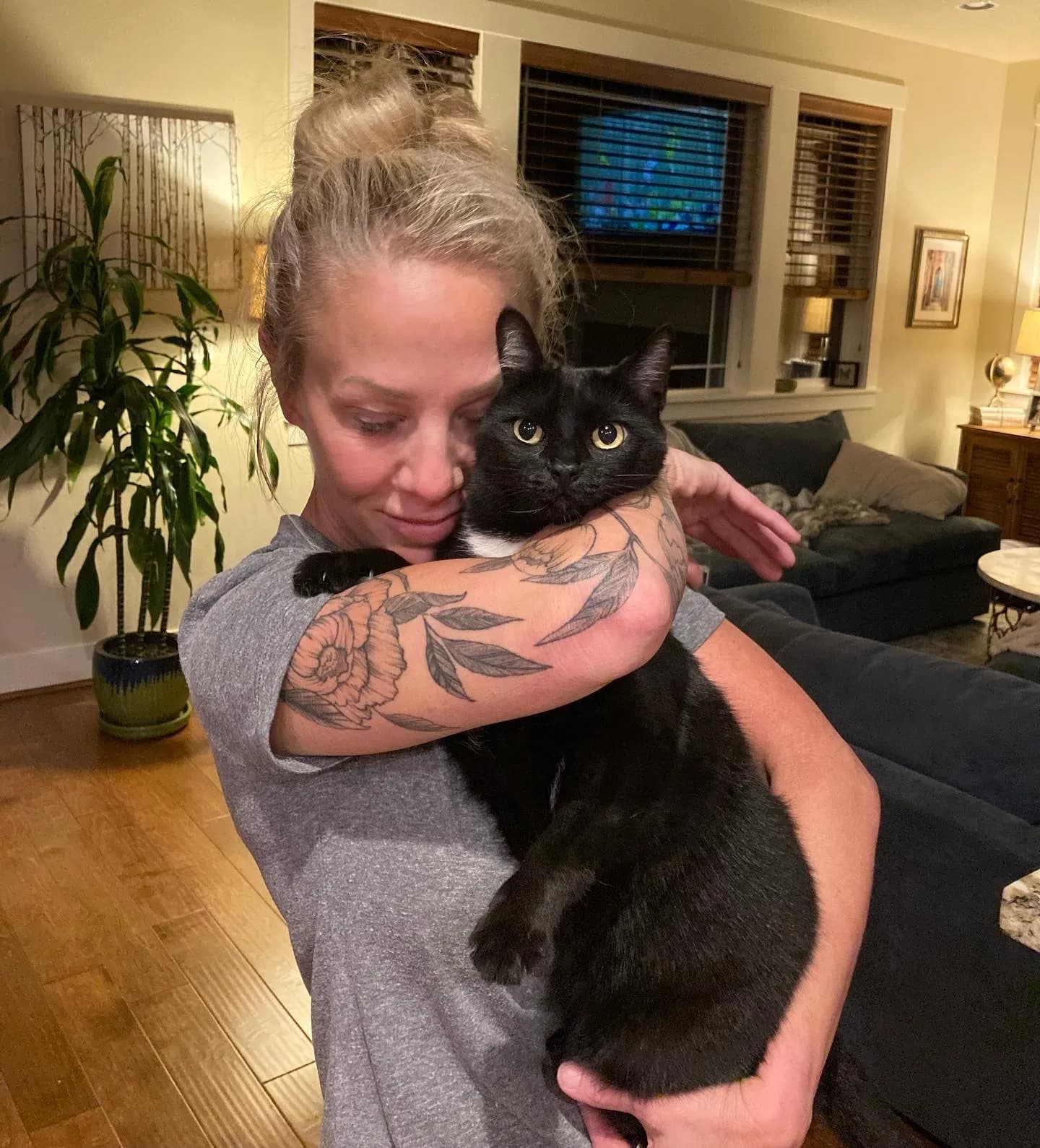 Gigi, back home in Oregon
