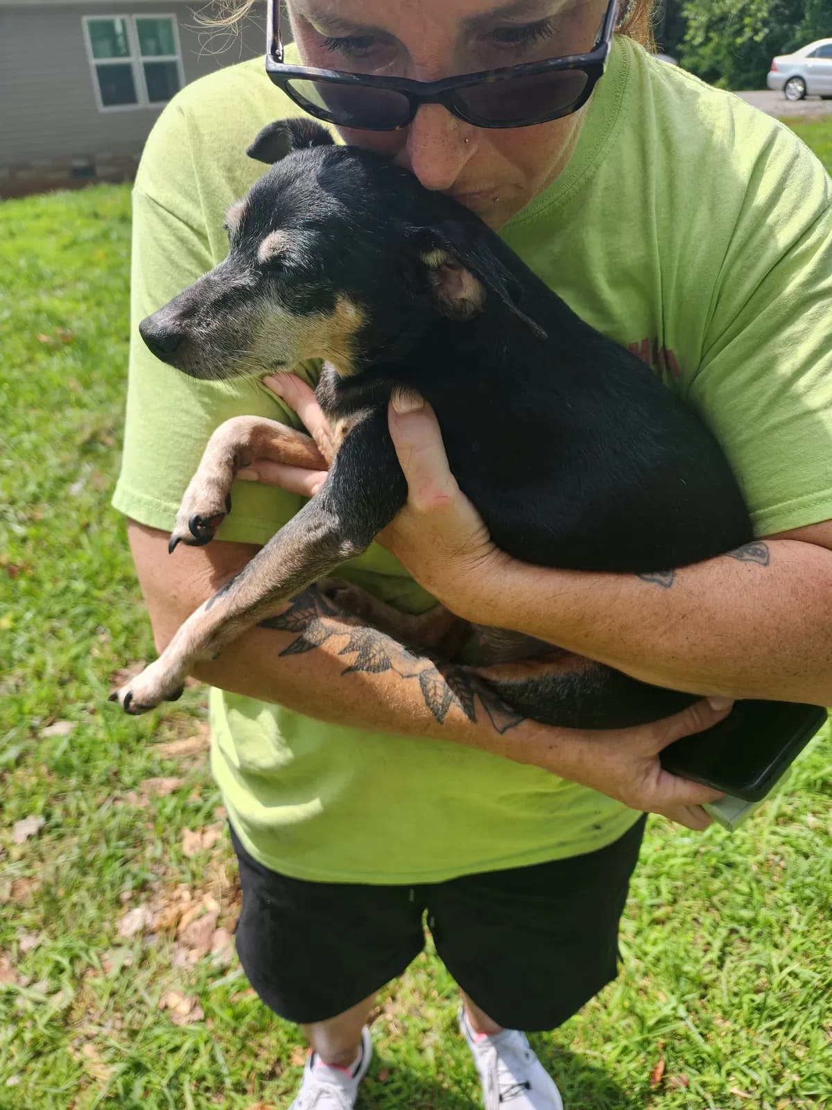 Skylar, back home in Tennessee