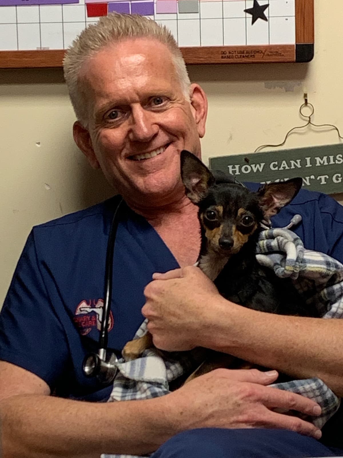 Bella, back home in Fort Lauderdale FL